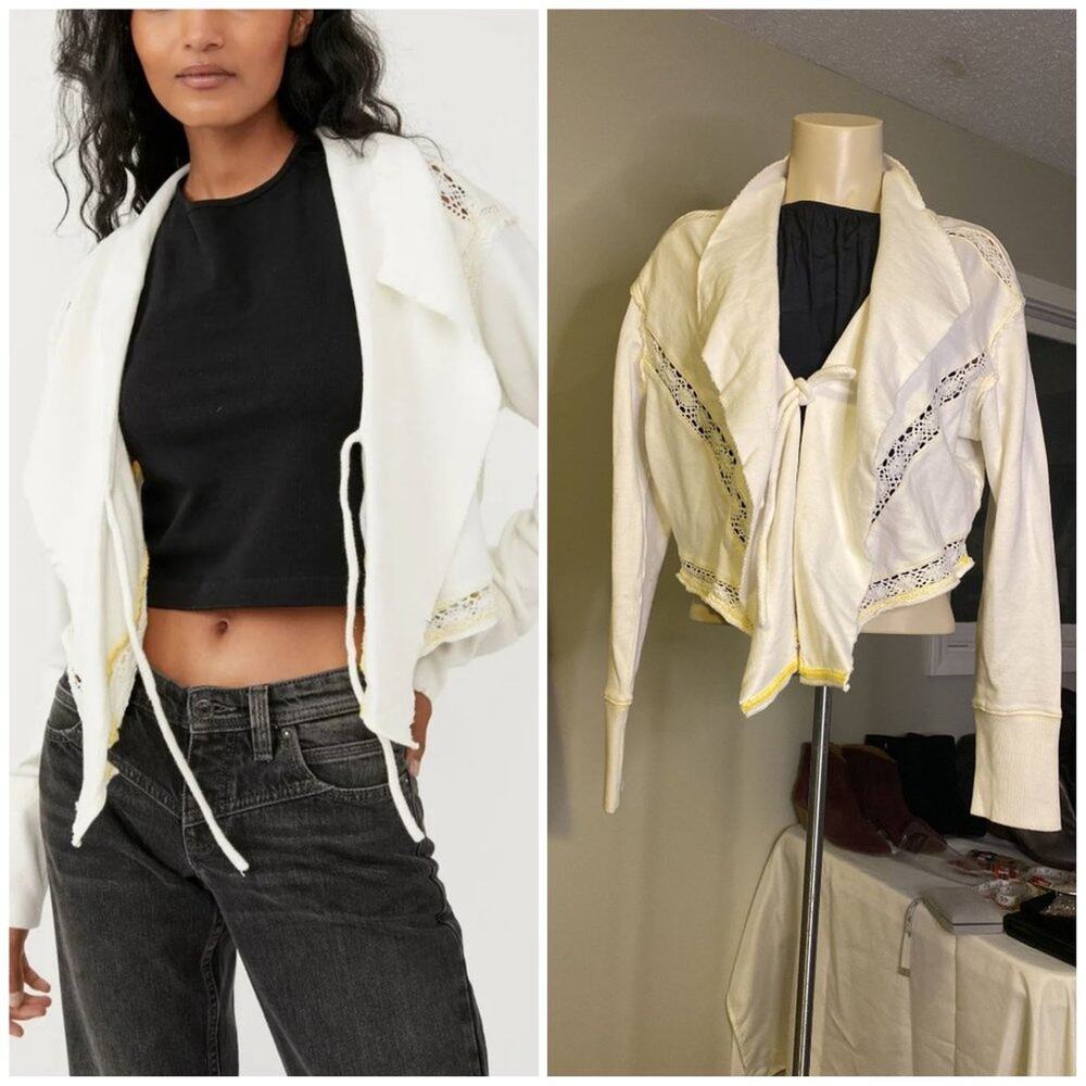 Free People We The Free Listo Cause Cardi - Picture 1 of 5